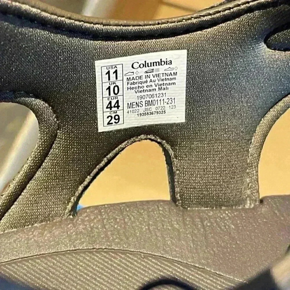 Columbia Men’s 2 Strap Sandals sz 11 main image 9